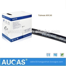 Aucas Factory Supply 2 Wire 1 Pair RJ11 Telephone Cable Drop Wire Telephone Cables CE Passed